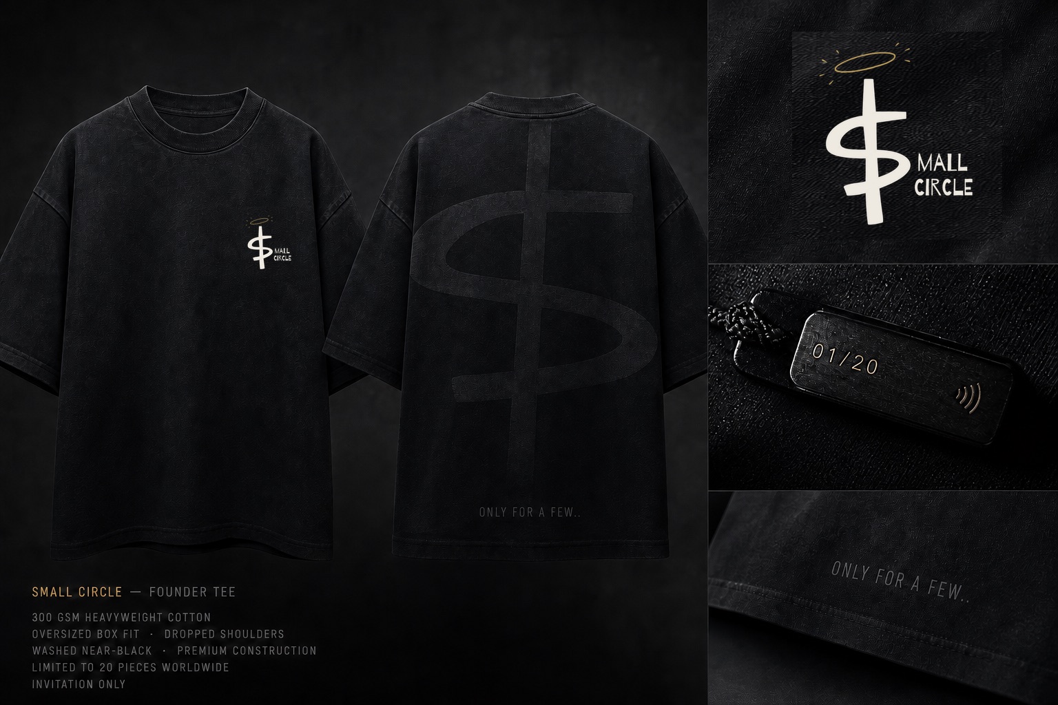 Small Circle DROP 001 key garment
